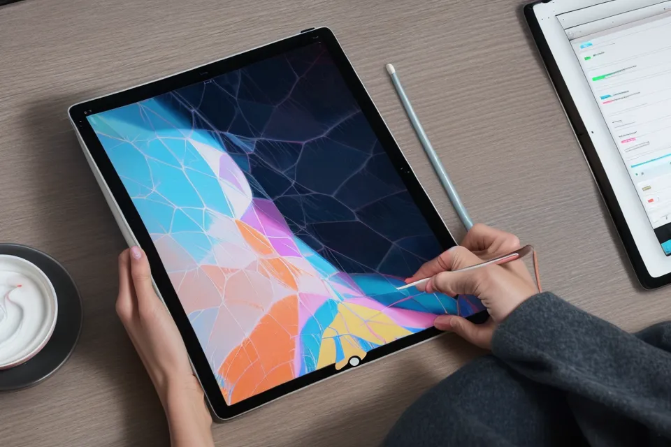 Interfaz de Procreate mostrando las opciones de exportación de vídeo time-lapse